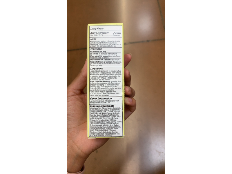 Versed Daily Mineral Sunscreen, Zinc Oxide, SPF 35, 1.7 fl oz/50 mL