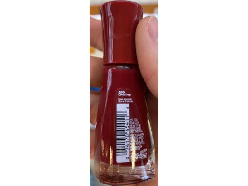 Sally Hansen Insta-Dri Nail Color, 393 Cinna Snap, 0.31 fl oz/9.17 mL