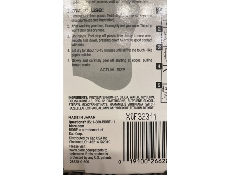 Biore Deep Cleansing Pore Nose Strips, 42 Count