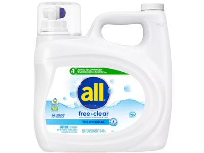 All Free Clear Detergent, The Original, 94 Loads, 118 fl oz/3.48 L