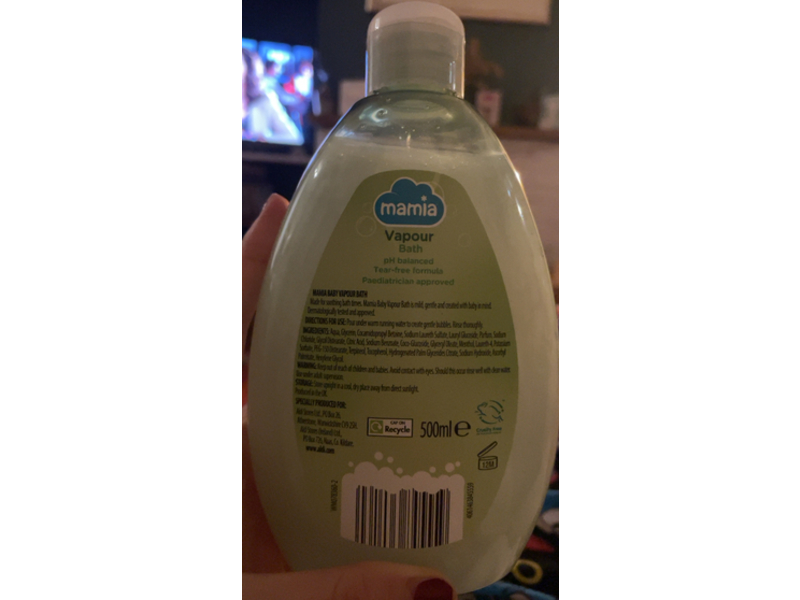 Mamia Baby Vapour Bath, 500 mL, Pack Of 2