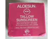 Aloesun Tallow Sunscreen, Red Raspberry, 60 g - thumbnail 2