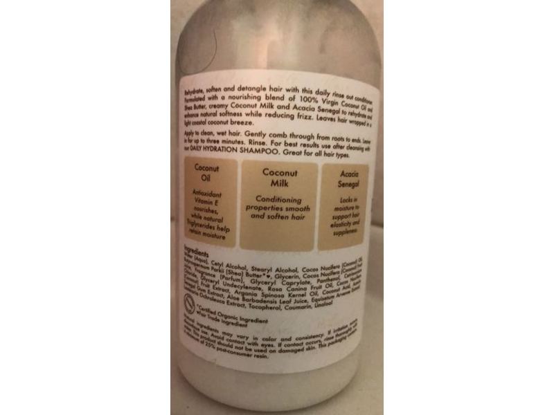 SheaMoisture Daily Hydration Conditioner, 13 oz / 384 ml, Pack Of 2