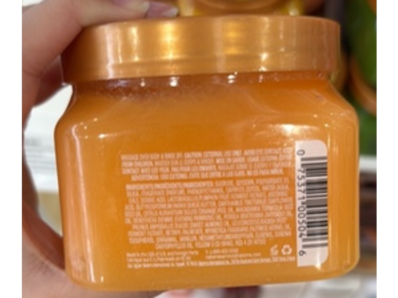 Tree Hut Pumpkin Roll Scrub, Shea Sugar, 18 oz/510 g