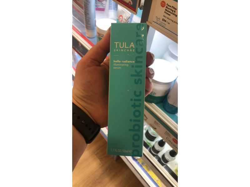 TULA Probiotic Skin Care Hello Radiance Illuminating Face Serum, 1.6 oz