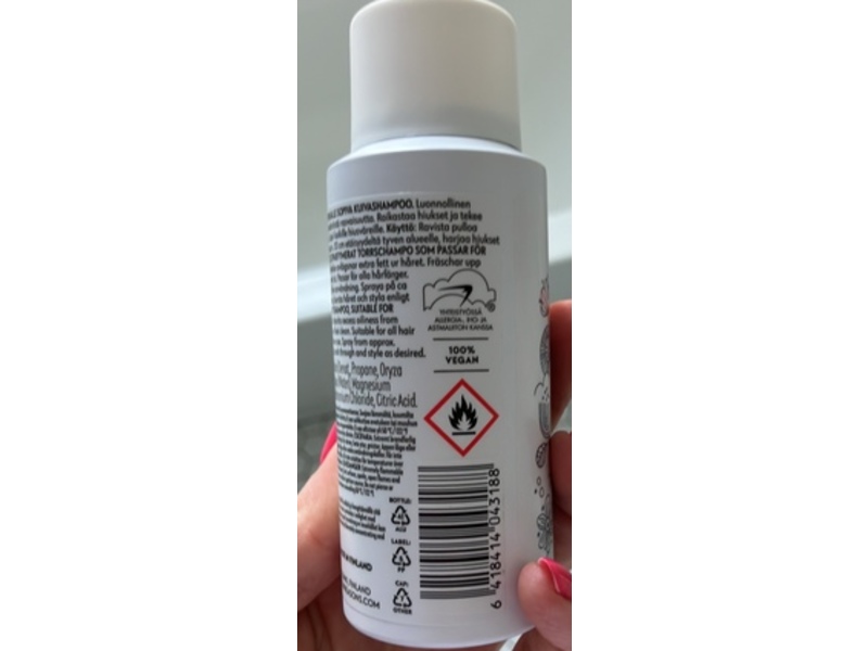 No Nothing Sensitive Dry Shampoo, 2.13 fl oz/60.3 g
