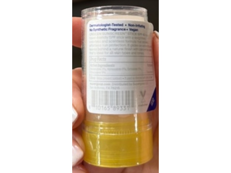 Supergoop Unseen Sunscreen Stick/Baton, SPF 40, 0.70 oz/20 g