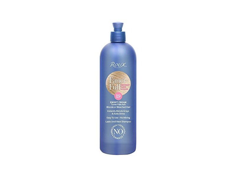 Roux Fanci-Full Instant Hair Color, 19 Sweet Cream, 15.2 fl oz/450 mL
