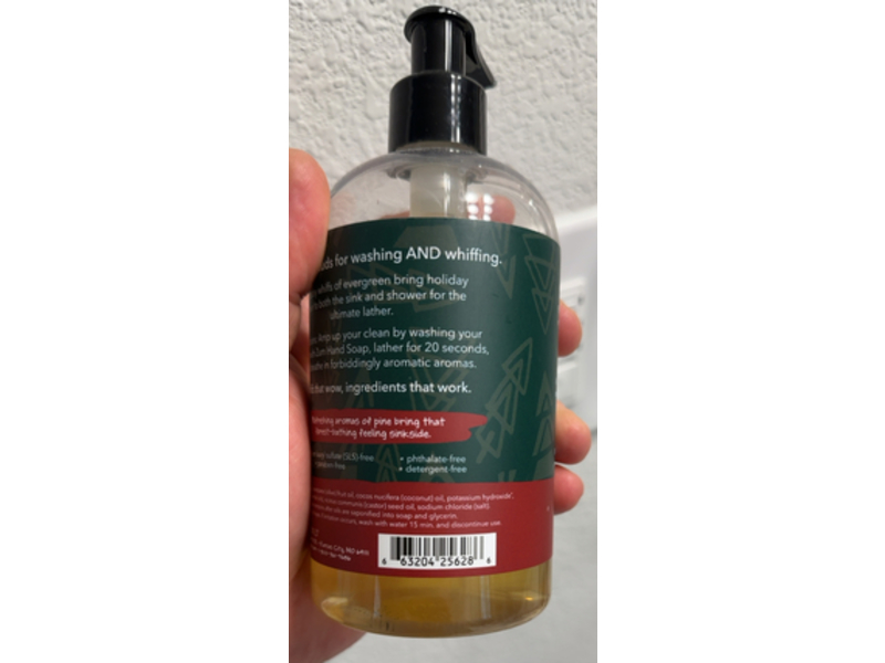 Zum Hand Soap, Winter Pine, 12 fl oz/354 mL