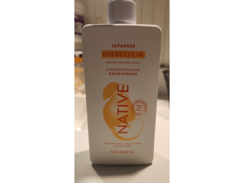 Native Japanese Strengthening Conditioner, Golden Pear, 16.5 fl oz/487 mL