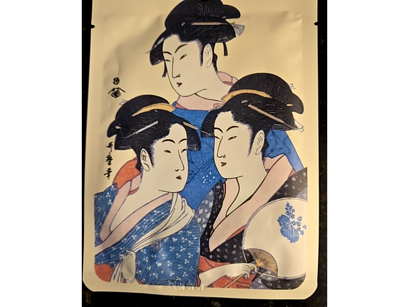 Mitomo Essence Mask, Gold & Cherry Blossoms, 25 g, 1 Count