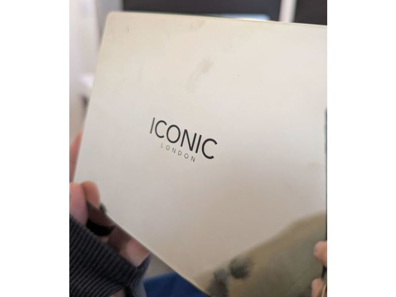 Iconic London Multi-Use Cream Blush, Bronze & Highlight Palatte, 0.11 oz/3.2 g