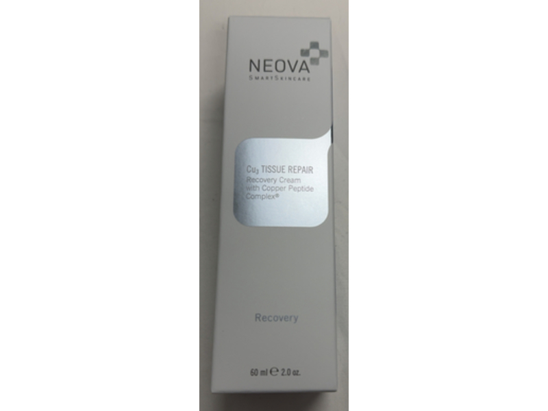 Neova Cu3 Tissue Repair Recovery Cream, Copper Peptide Complex, 2.0 fl oz/60 mL
