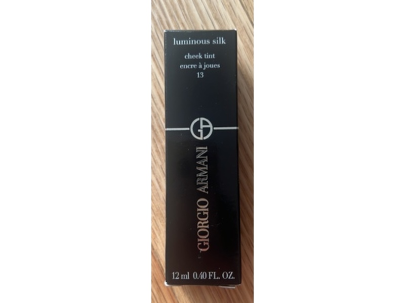 Giorgio Armani ​Luminous Silk Cheek Tint, 13 Brick Brown, 0.40 fl oz/12 mL