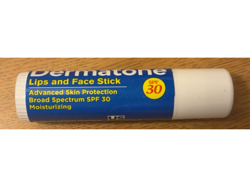 Dermatone Lips & Face Stick, SPF 30, 0.45 oz/13.5 g