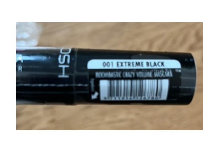 Gosh Boombastic Crazy Volume Mascara, 001 Extreme Black, 0.4 fl oz/13 mL
