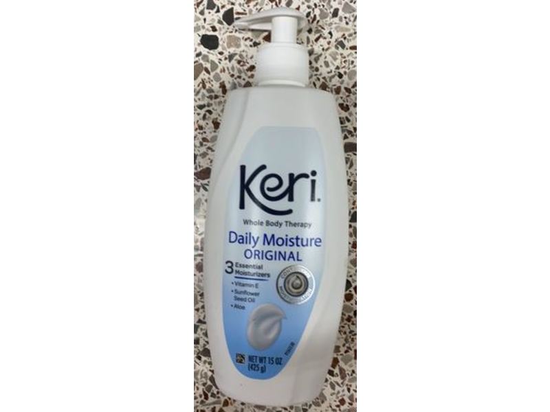 Keri Whole Body Therapy Daily Moisture, Original, 15 oz/425 g