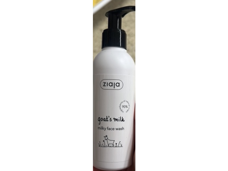 Ziaja Goat's Milk Milky Face Wash, 7 fl oz/200 mL