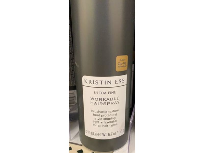 Kristin Ess Ultra Fine Workable Hairspray, 6.7 oz/189 g