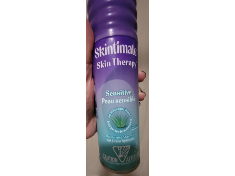 Skintimate Skin Therapy Moisturizing Shave Gel, Sensitive, 7 oz/198 g