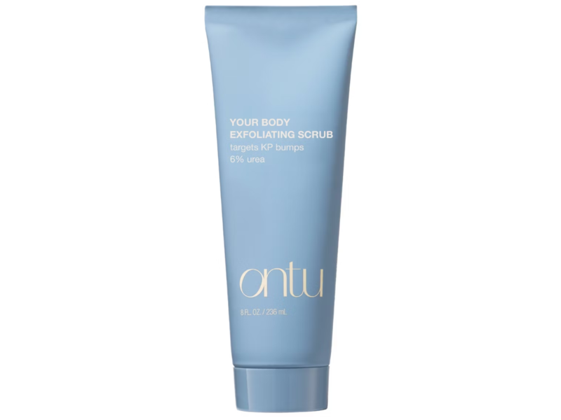 Ontu Your Body Exfoliating Sugar Scrub, 6% Urea, 8 fl oz/236 mL