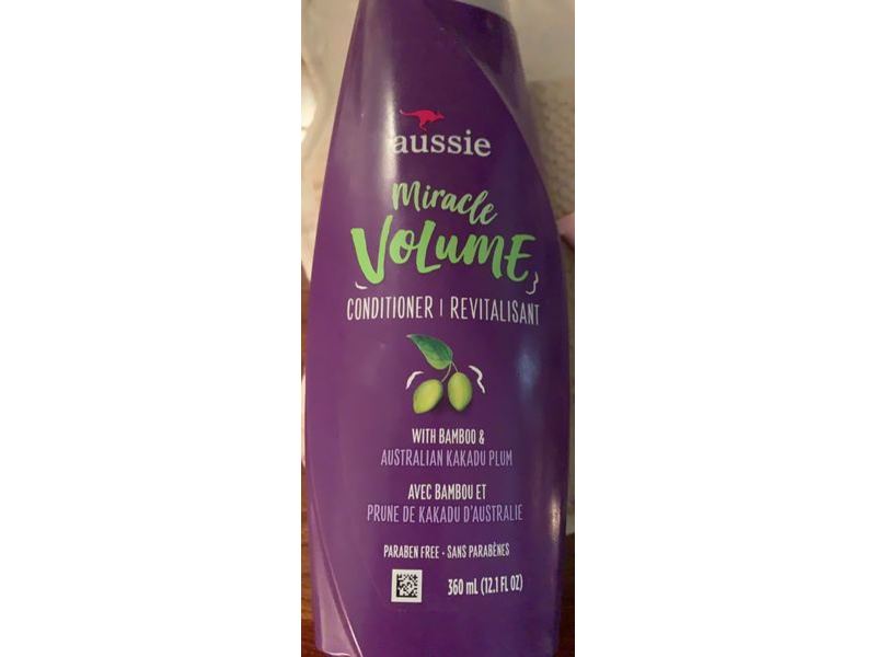 Aussie Miracle Volume Conditioner, Bamboo & Australian Kakadu Plum, 12.1 fl oz/360 mL