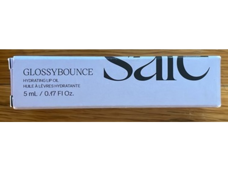 Saie Glossybounce Hydrating Lip Oil, Disco - Pinky Rose Shimmer, 0.17 fl oz/5 mL