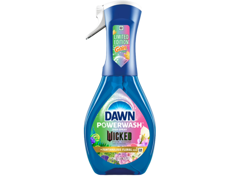 Dawn Power Wash Dish Spray, Wicked For Good, Fantabulous Floral Scent, 16 fl oz/473 mL