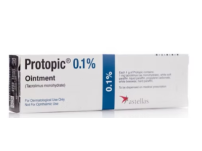 Protopic Ointment 0.1%, 60 g, Astella (RX)