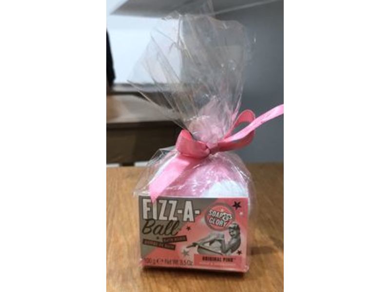 Soap & Glory Fizz-A-Ball Bath Bomb, Original Pink, 3.5 oz/100 g