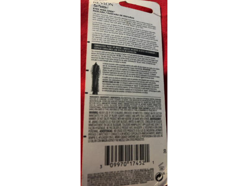 Revlon So Fierce Lifted High Volume Mascara, 103 Black Brown, 0.24 fl oz/7 g