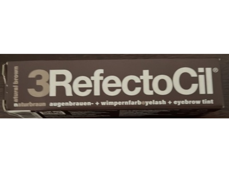 RefectoCil Eyebrow Tint, 3 Natural Brown, 15 mL