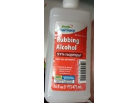 Fred's Pharmacy Rubbing Alcohol First Aid Antiseptic, 91% Isopropyl, 16 fl oz/473 mL - thumbnail 2