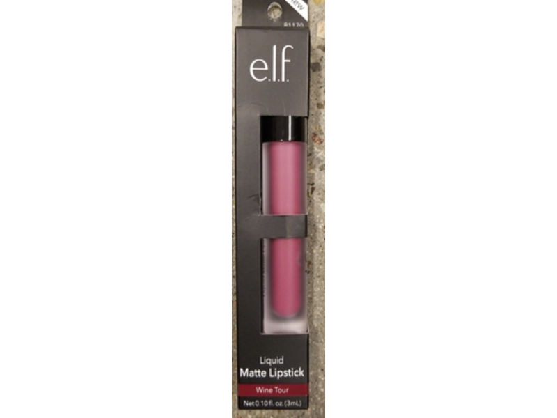 e.l.f Cosmetics Liquid Matte Lipstick, Wine Tour, 0.10 fl oz/3 mL