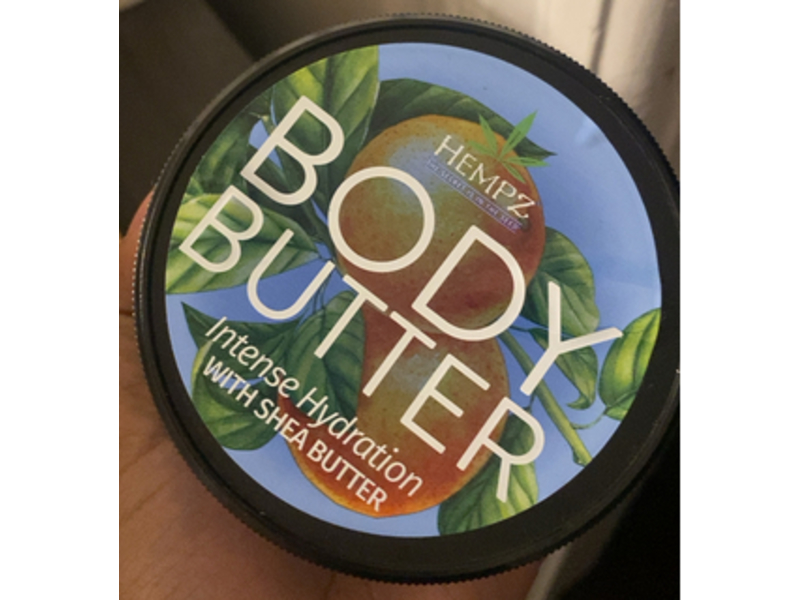 Hempz Intense Hydration Body Butter, Shea Butter, 8 oz/227 g
