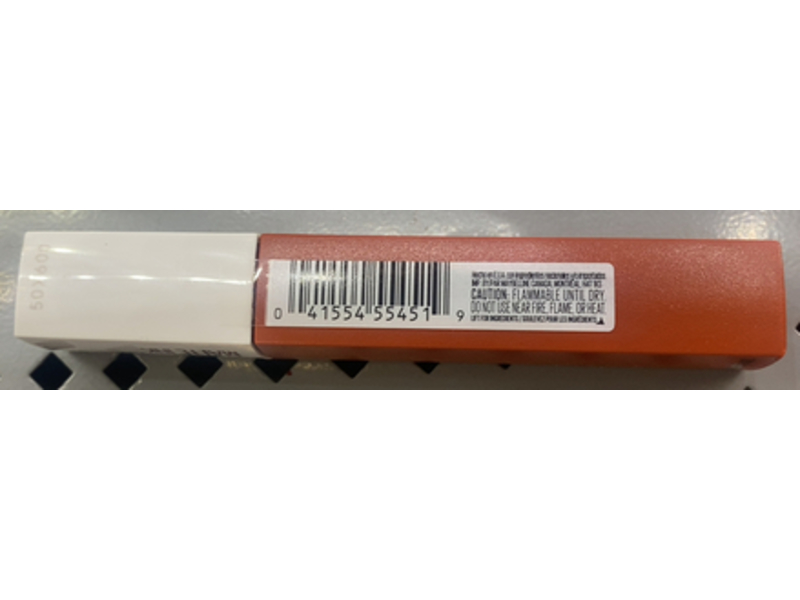 Maybelline Super Stay Matte Ink Liquid Lipstick, 135 Globetrotter, 0.17 fl oz