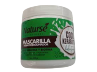 Boe Cosmetics Naturse Hydrating Mask, Coconut + Keratin + Biotin, 16 oz/454 g - thumbnail 1
