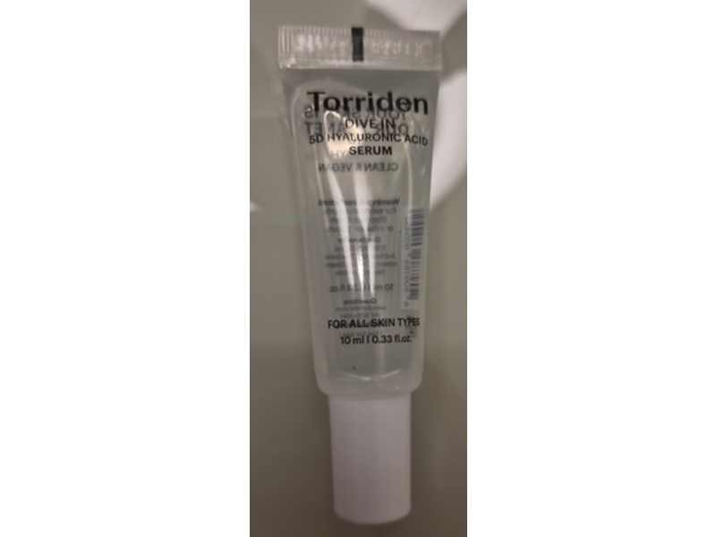 Torriden Dive In 5D Serum, Hyaluronic Acid, 0.33 fl oz/10 mL