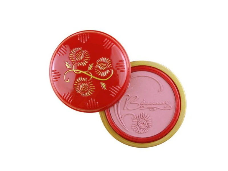 Besame Delicate Rouge Translucent Blush, Raspberry, 0.15 oz/4.5 g