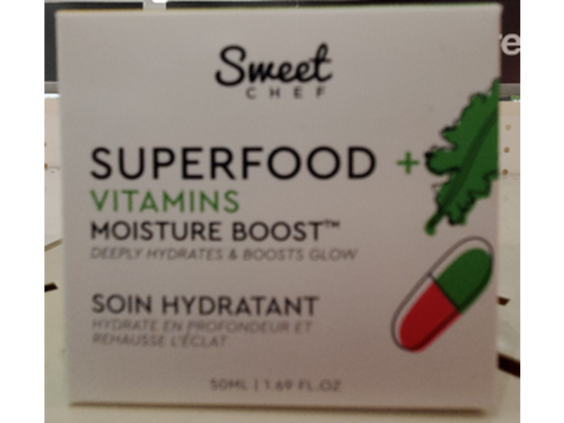 Sweet Chef Superfood + Vitamins Boost Moisture, 1.69 fl oz/50 mL