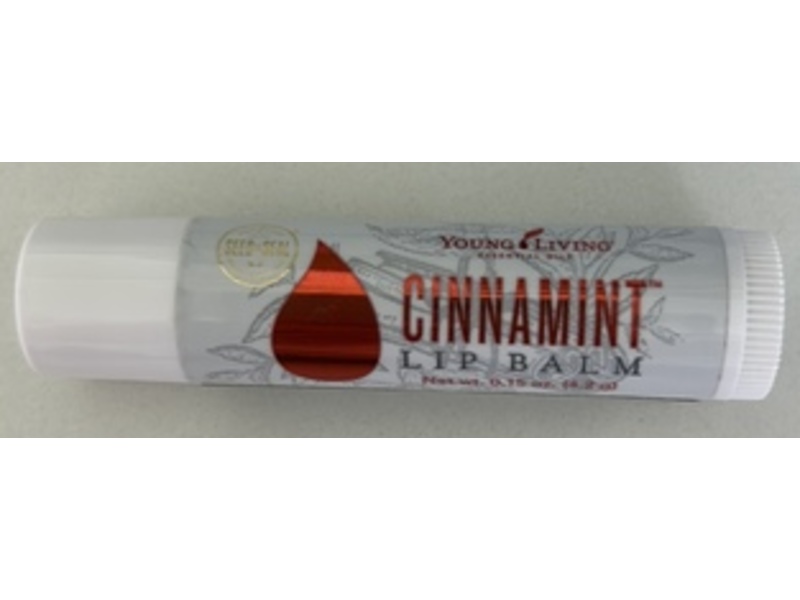 Young Living Essential Oils Lip Balm, Cinna Mint, 0.15 oz/4.2 g