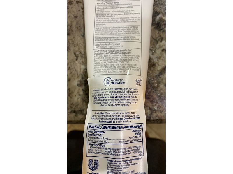 baby dove eczema care soothing cream