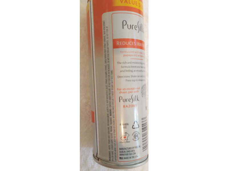 Pure Silk Shave Cream, Sensitive Skin