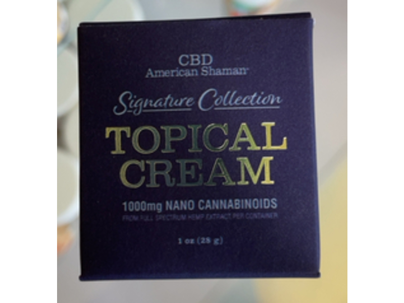 CBD American Shaman Signature Collection Topical Cream, 1 oz/28 g