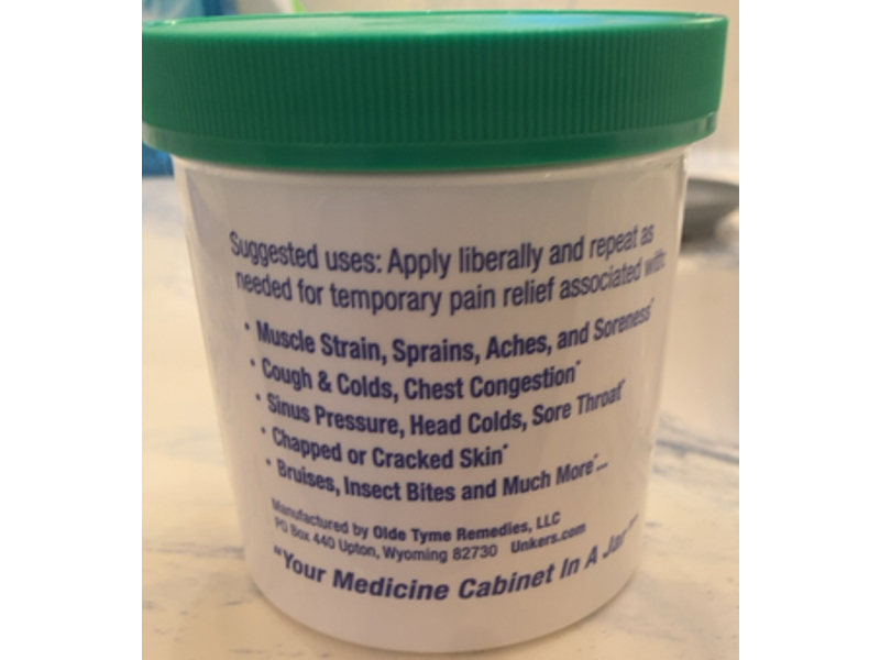 Unker's Therapeutic Rub, Original, 13.5 oz