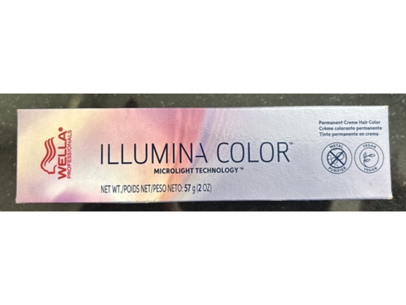 Wella Illumina Permanent Hair Color, 9/03 Very Light Natural Gold Blonde, 2 oz/0.57 g
