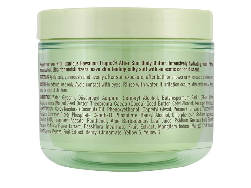 Hawaiian Tropic After Sun Body Butter, Exotic Coconut Fragrance, 8 oz/240 mL