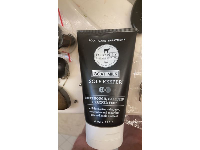 Dionis Goat Milk Cream, 4 Oz, Sole Keeper