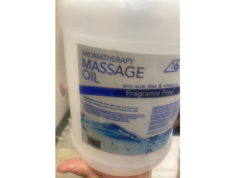La Palm Aromatherapy Massage Oil, Aloe Vera & Vitamin E, 128 oz