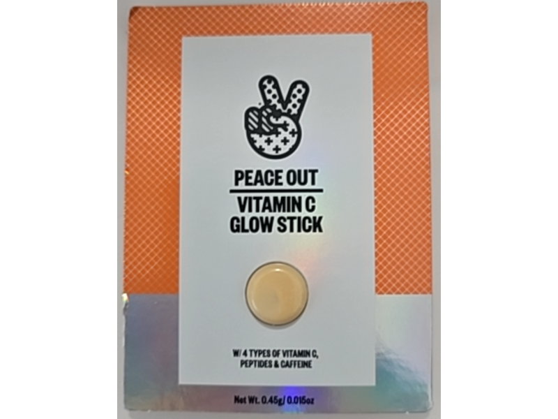 Peace Out Vitamin C Glow Stick, 0.015 oz/0.45 g